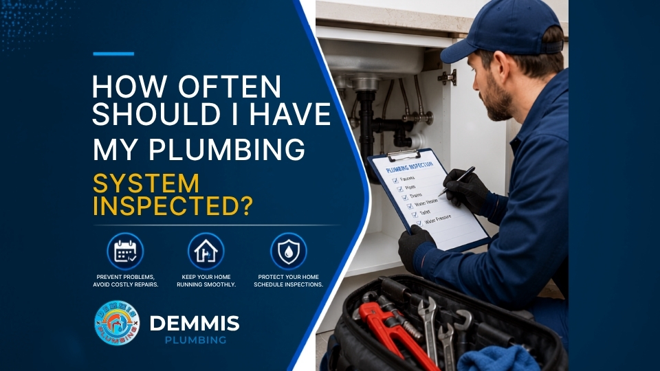 Plumbing System Inspection consultation with a Lemont homeowner